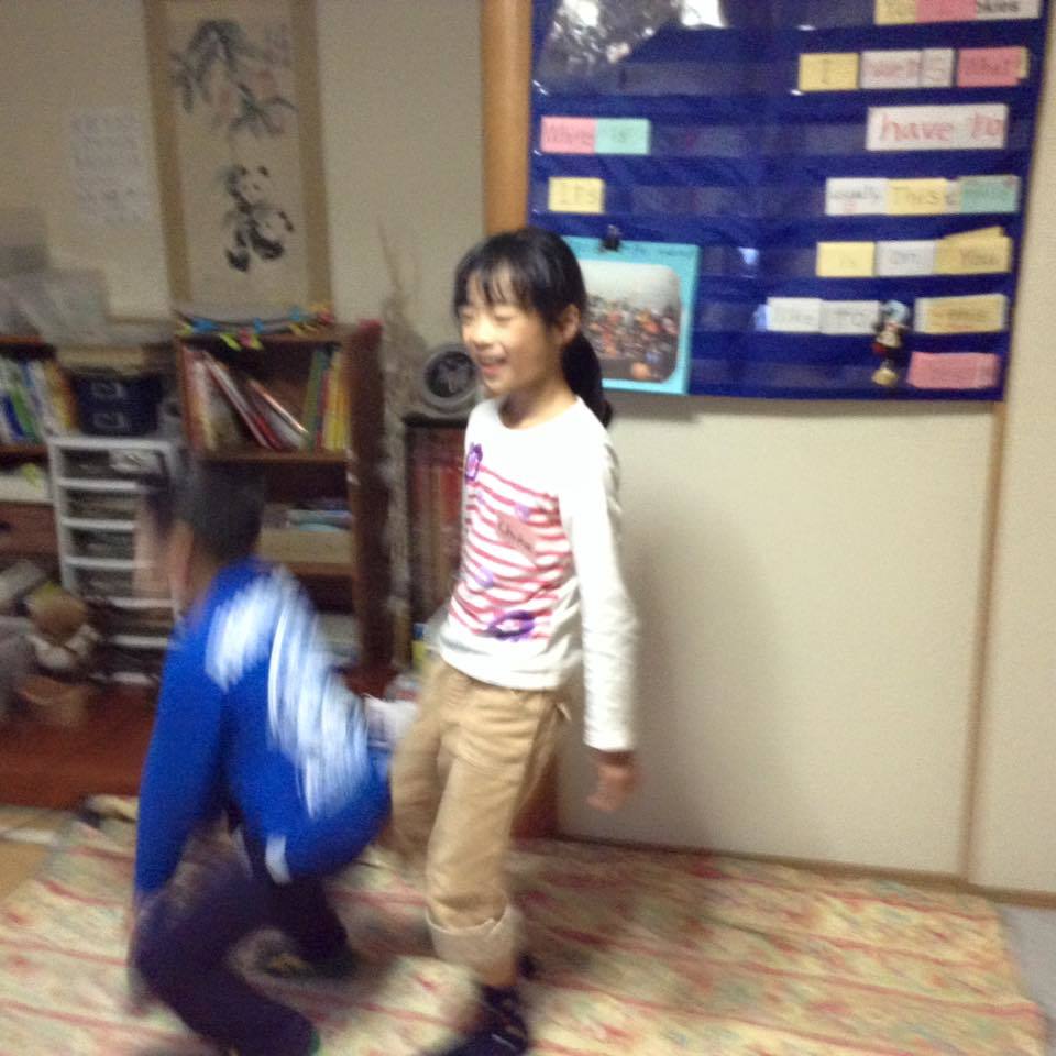 子ども英語教室エンデバー熊本の様子１