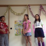 ミニミニ発表会をしました〜：月曜組